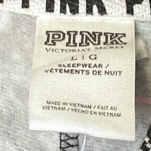 NWT Victoria's Secret PINK Sherpa Hoodie Fair Isle Onesie Pajamas‎ - Picture 3 of 7